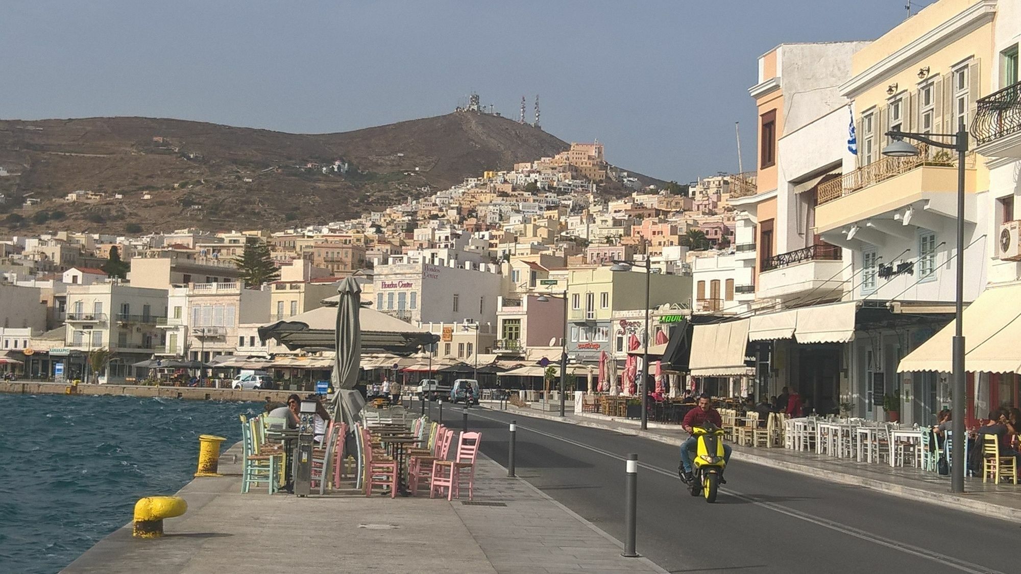 Ermoupoli Comfortable Home Ano Syros Bagian luar foto